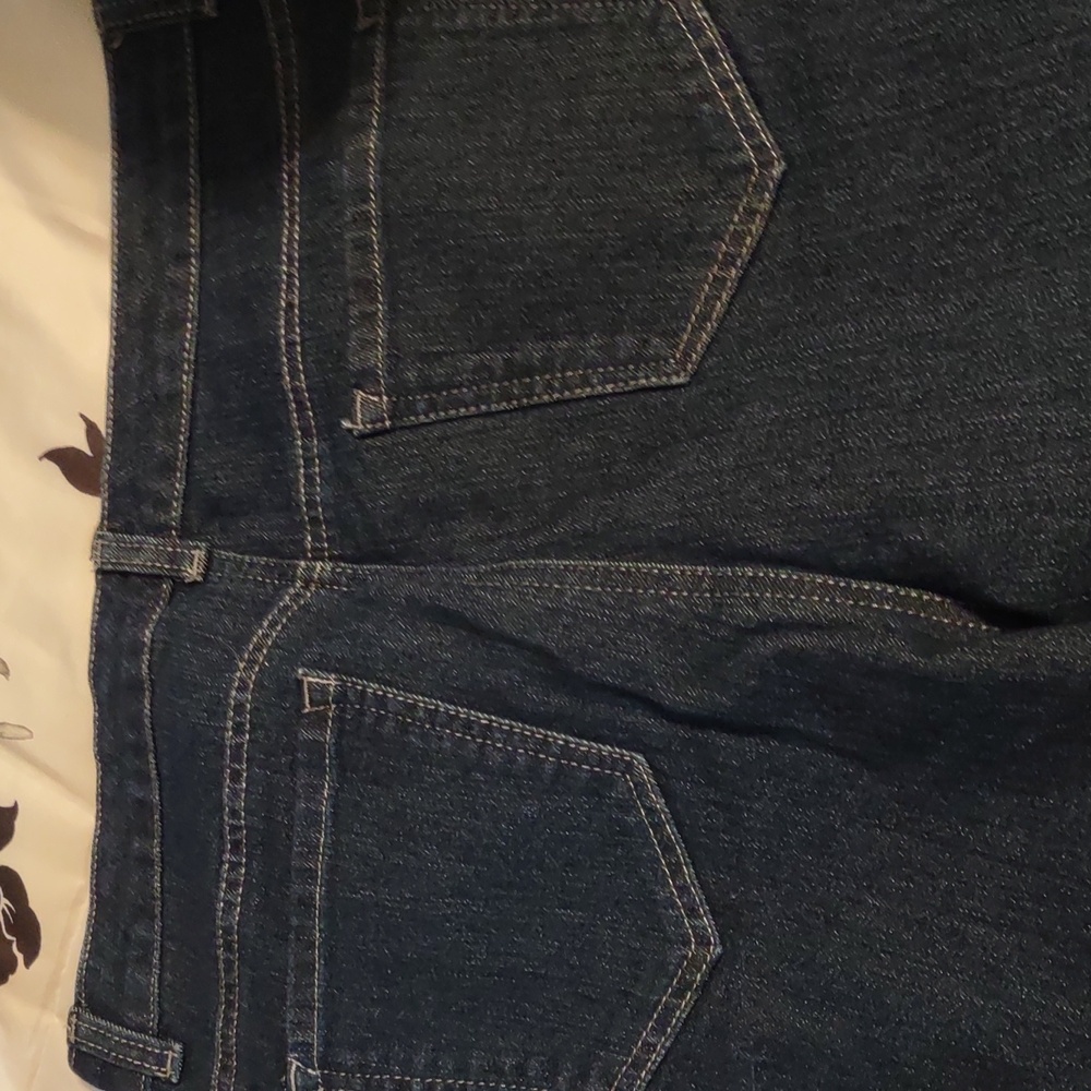 Basic Editions Dark Blue Women's Boot cut Jeans - Picture 5 of 5